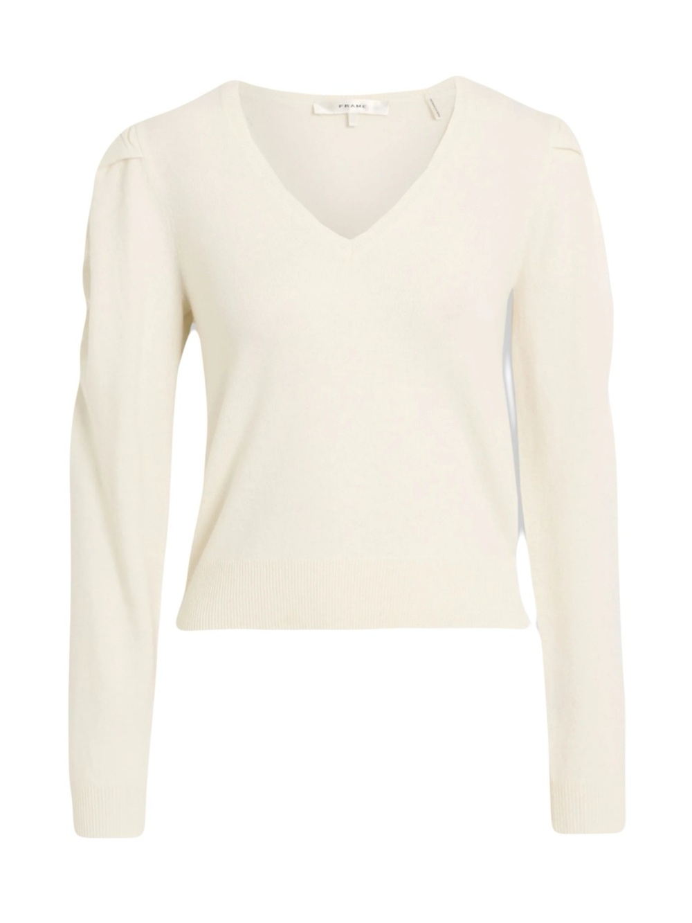 FRAME Frankie Cashmere/Wool Ruched Sweater (Size: XL)